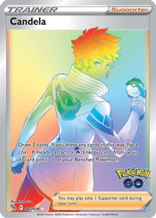Candela (Secret) 83/78 - Pokemon GO Holofoil
