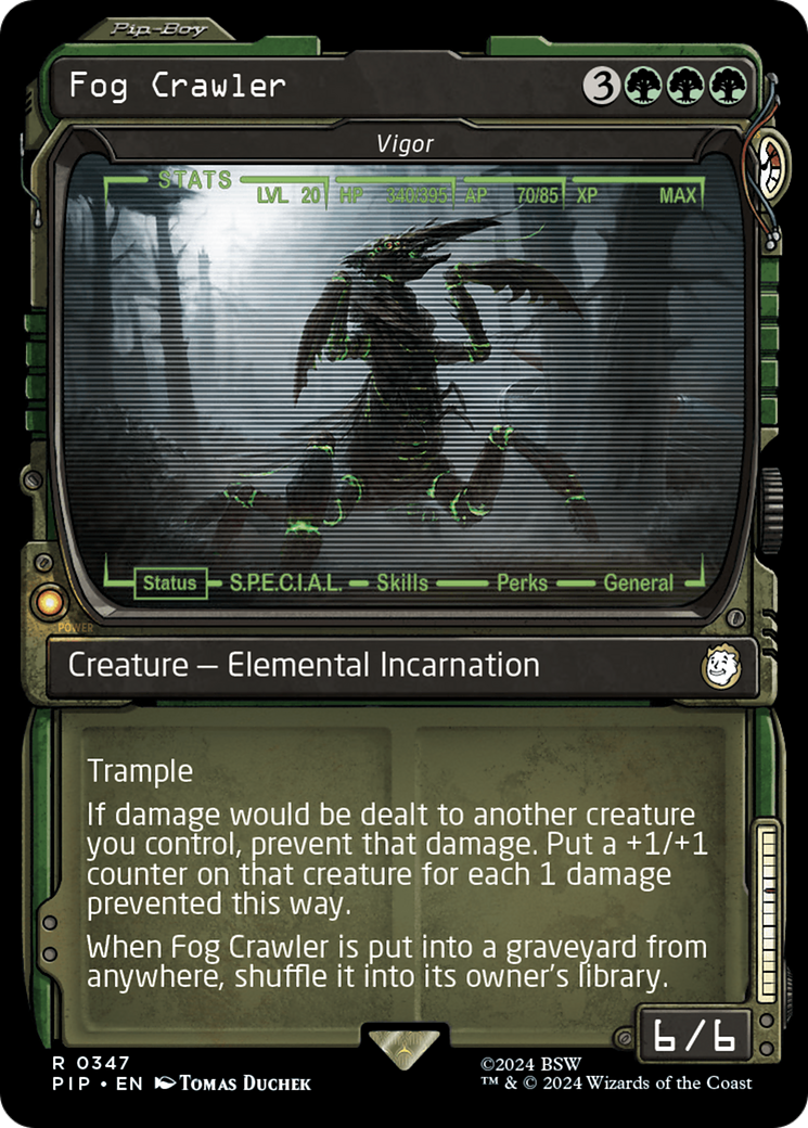 Fog Crawler - Vigor (Showcase) (PIP-347) - Fallout / Fog Crawler: (Showcase)