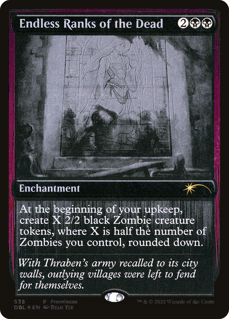 Endless Ranks of the Dead (PRE-535) - Innistrad: Double Feature Foil