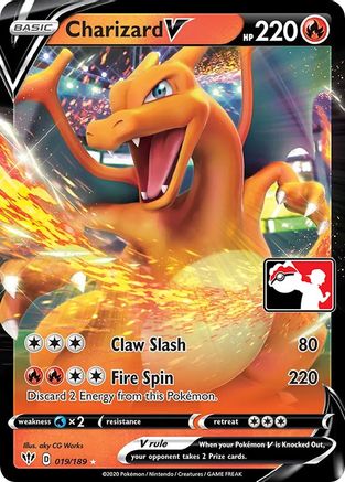 Charizard V (Prize Pack Series 1) - Prize Pack Series Cards Holofoil