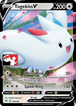 Togekiss V - Prize Pack Series Cards Holofoil