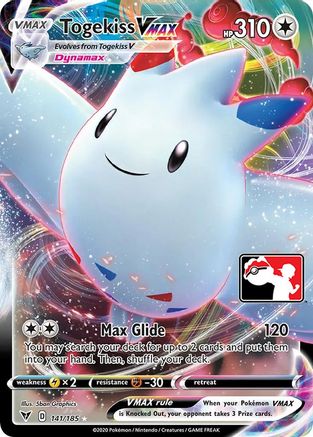 Togekiss VMAX - Prize Pack Series Cards Holofoil
