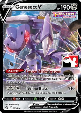 Genesect V - Prize Pack Series Cards Holofoil