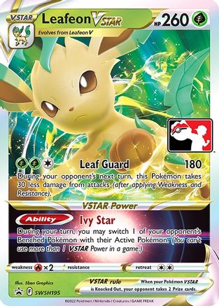 Leafeon VSTAR - Prize Pack Series Cards Holofoil