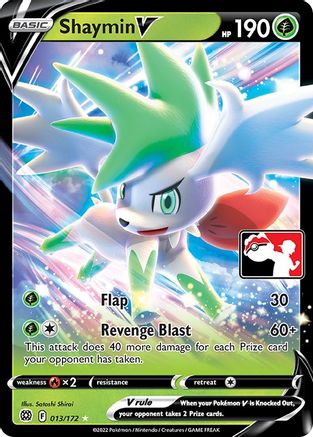 Shaymin V - Prize Pack Series Cards Holofoil