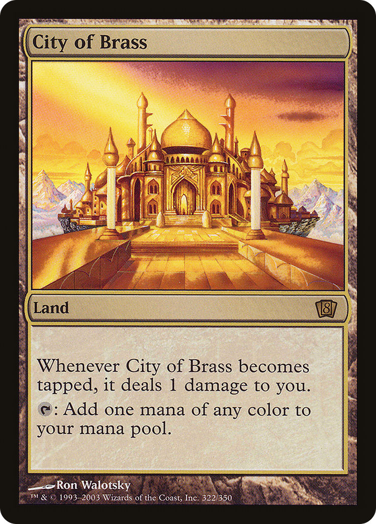 City of Brass (8ED-322) - 8th Edition Foil