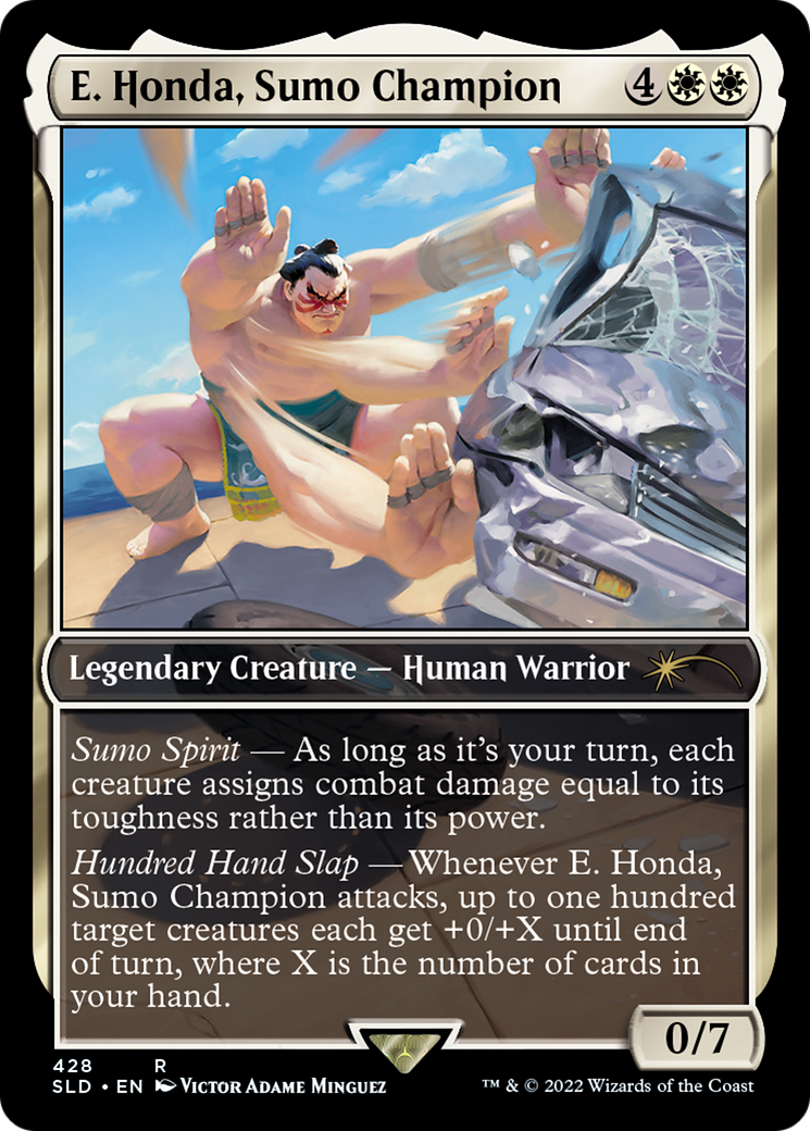 Baldin, Century Herdmaster (SLD-428) - Secret Lair Drop / E. Honda, Sumo Champion