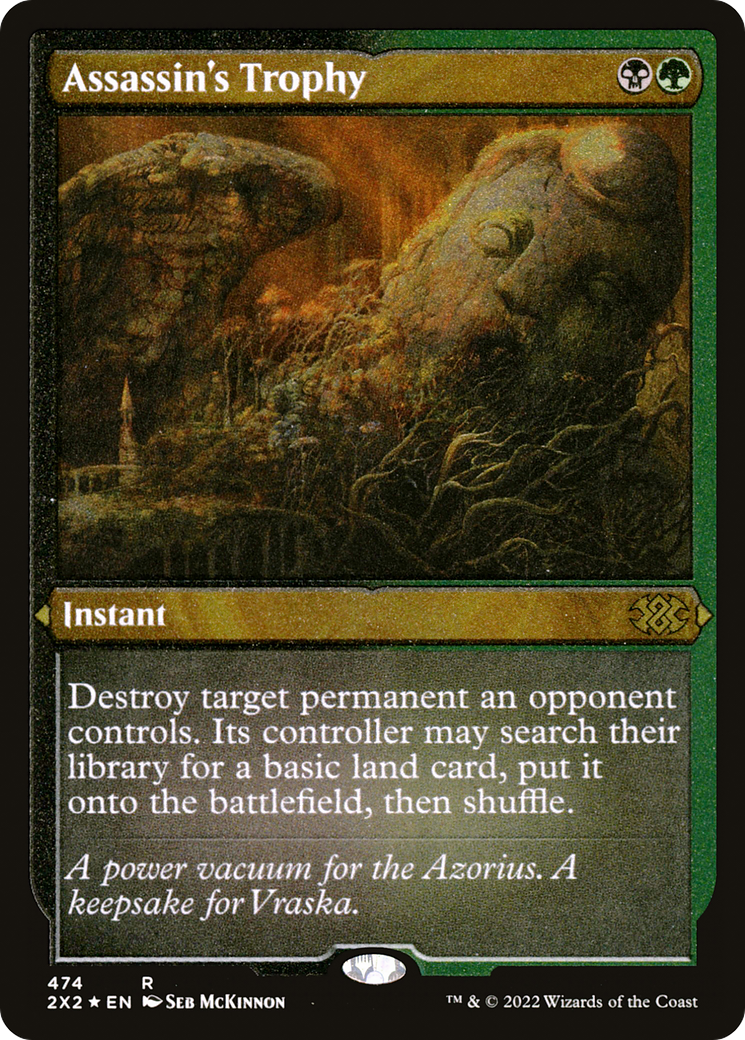 Assassin's Trophy (Foil Etched) (2X2-474) - Double Masters 2022 Foil