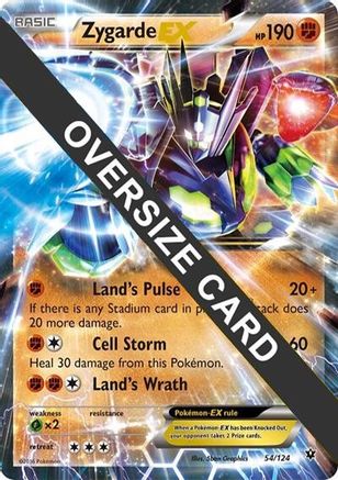 Zygarde EX - 54/124 54 - Jumbo Cards Holofoil