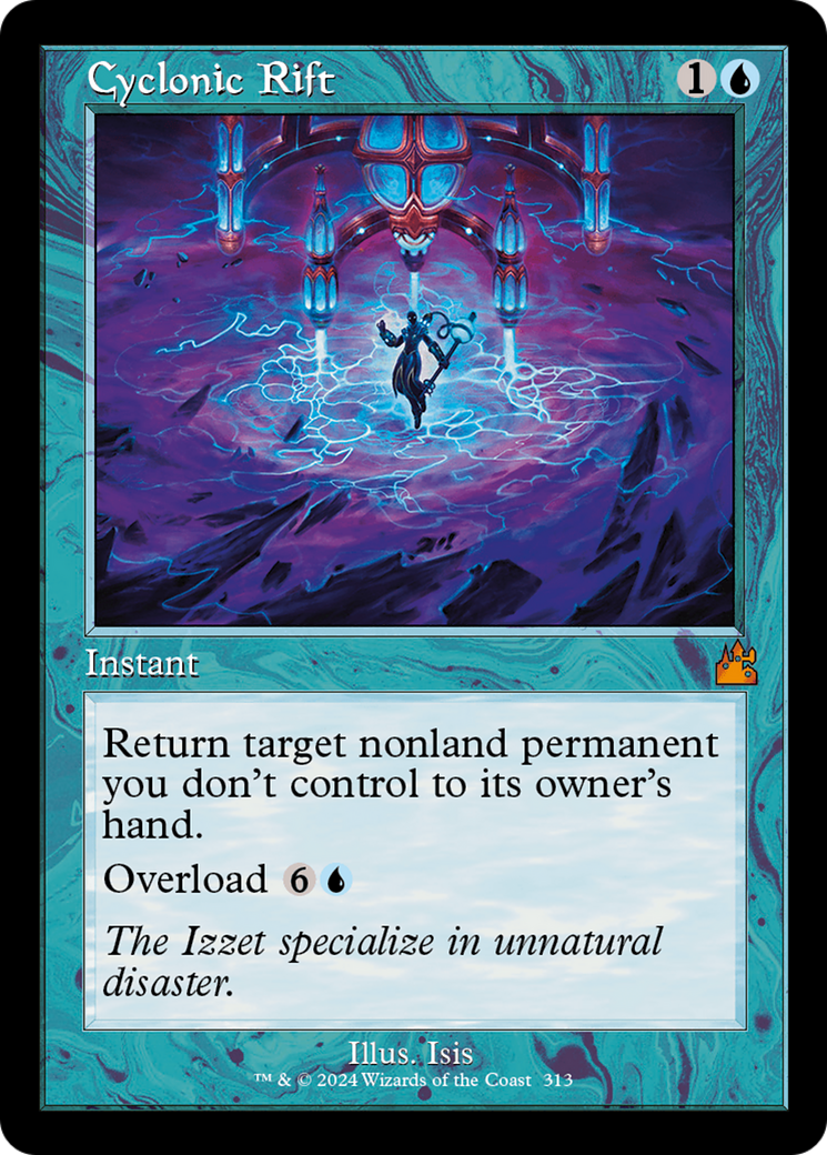 Cyclonic Rift (Retro Frame) (RVR-313) - Ravnica Remastered