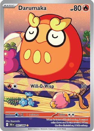 Darumaka - 097/086 97 - SV Black Bolt Holofoil