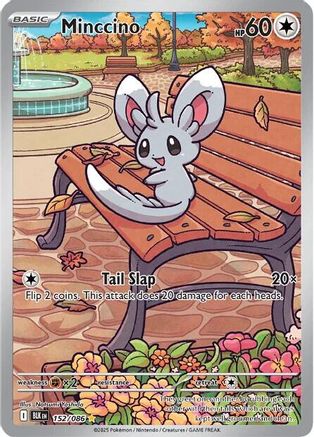 Minccino - 152/086 152 - SV Black Bolt Holofoil