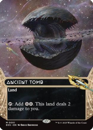 Ancient Tomb (0001) (Borderless) (EOS-001) - Edge of Eternities: Stellar Sights