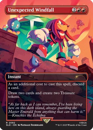 Unexpected Windfall (2092) (SLD-2092) - Secret Lair Drop Series