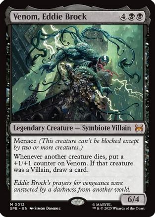 Venom, Eddie Brock (SPE-012) - Marvel's Spider-Man: Eternal-Legal