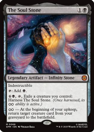 The Soul Stone (SPM-066) - Marvel's Spider-Man Foil