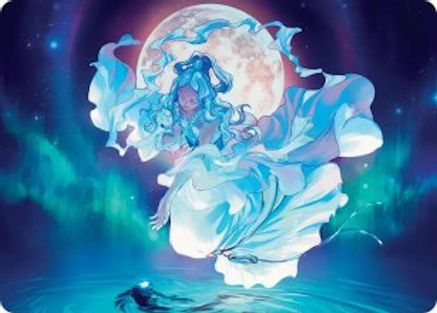 Yue, the Moon Spirit Art Card (ASTLA-007) - Art Series: Avatar: The Last Airbender