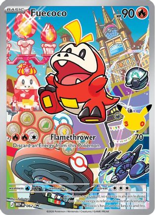 Fuecoco - 062 62 - First Partner Collection 2026 Holofoil