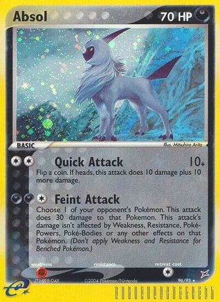 Absol/95 - Team Magma vs Team Aqua Holofoil