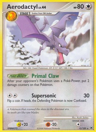 Aerodactyl/100 - Majestic Dawn Reverse Holofoil