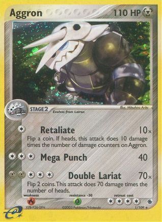 Aggron/109 - Ruby and Sapphire Reverse Holofoil
