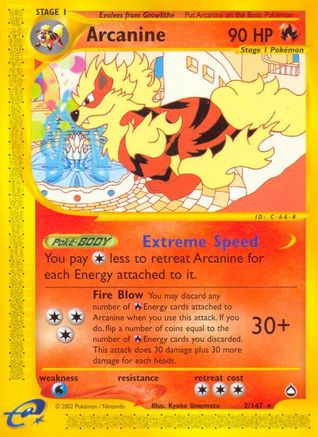 Arcanine/147 - Aquapolis