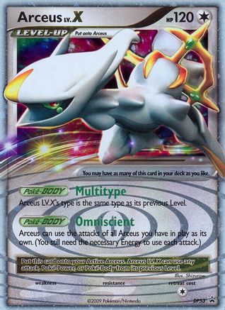 Arceus LV.X - DP53/56 - Diamond and Pearl Promos Holofoil