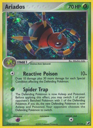 Ariados/115 - Unseen Forces Reverse Holofoil