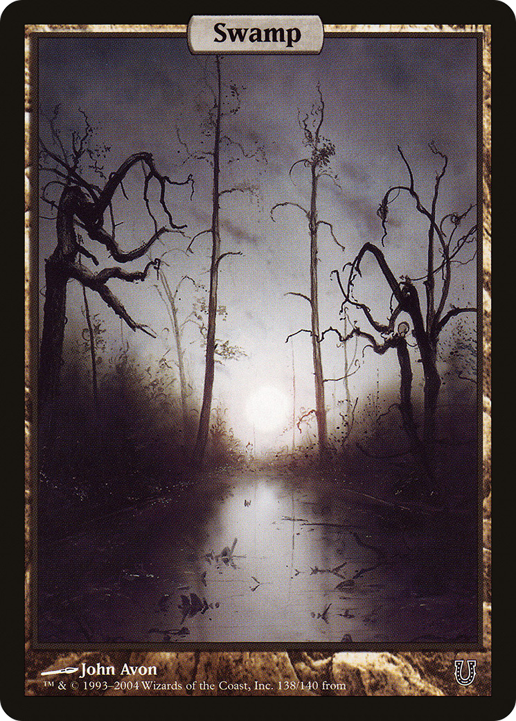 Swamp - Full Art (UNH-138) - Unhinged