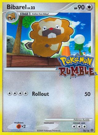 Bibarel/16 - Rumble