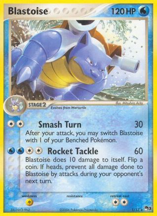 Blastoise/17 - POP Series 3 Holofoil