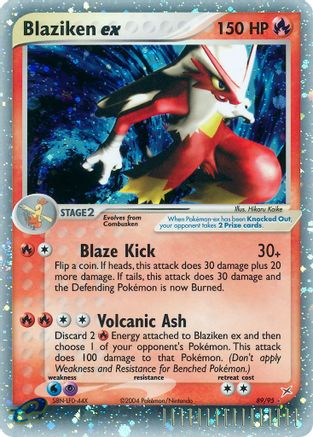 Blaziken ex/95 - Team Magma vs Team Aqua Holofoil