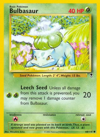 Bulbasaur/110 - Legendary Collection