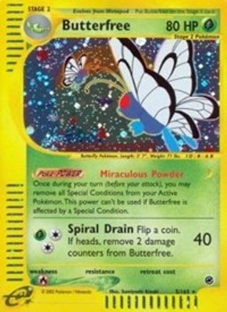 Butterfree (5)/165 - Expedition Holofoil