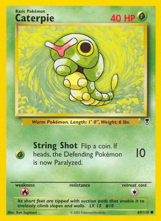 Caterpie/110 - Legendary Collection
