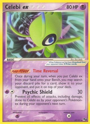Celebi ex (Non-Holo)/17 - POP Series 2
