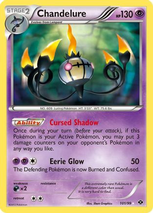 Chandelure (Secret)/99 - Next Destinies Holofoil