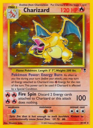Charizard/110 - Legendary Collection Reverse Holofoil