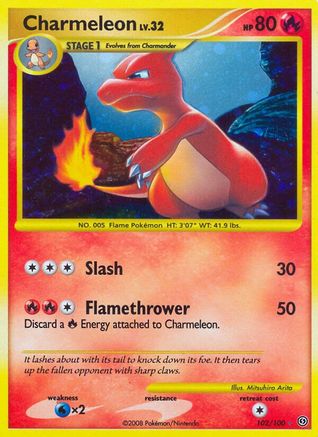 Charmeleon/100 - Stormfront Holofoil