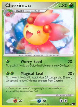 Cherrim/17 - POP Series 8 Reverse Holofoil
