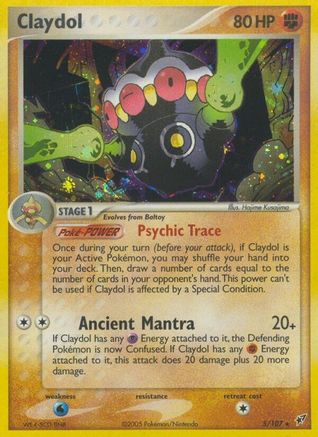 Claydol/107 - Deoxys Reverse Holofoil