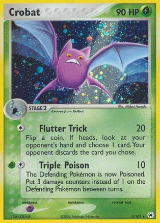 Crobat/101 - Hidden Legends Reverse Holofoil