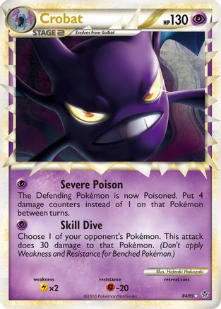 Crobat (Prime)/95 - Unleashed Holofoil