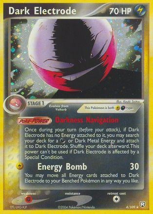 Dark Electrode/109 - Team Rocket Returns Reverse Holofoil