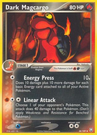 Dark Magcargo/109 - Team Rocket Returns