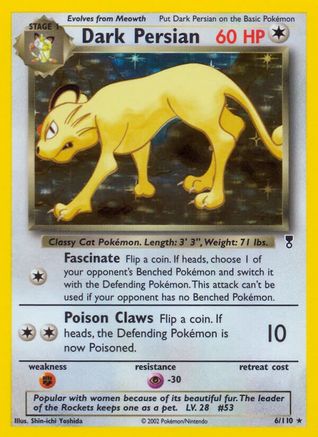 Dark Persian/110 - Legendary Collection Reverse Holofoil