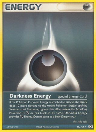 Darkness Energy (Special)/106 - Emerald Reverse Holofoil