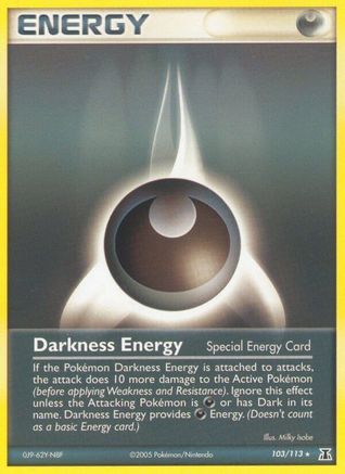 Darkness Energy (Special)/113 - Delta Species Reverse Holofoil