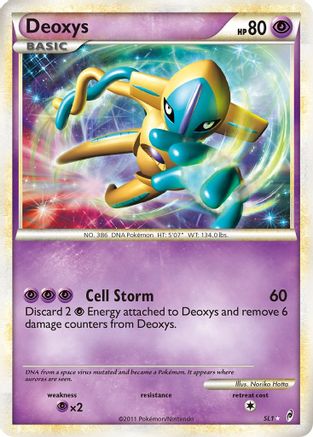 Deoxys (Shiny)/95 - Call of Legends Holofoil