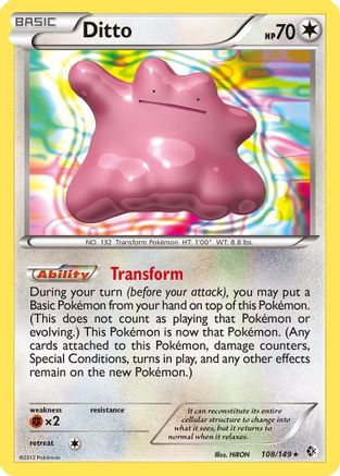 Ditto/149 - Boundaries Crossed Reverse Holofoil